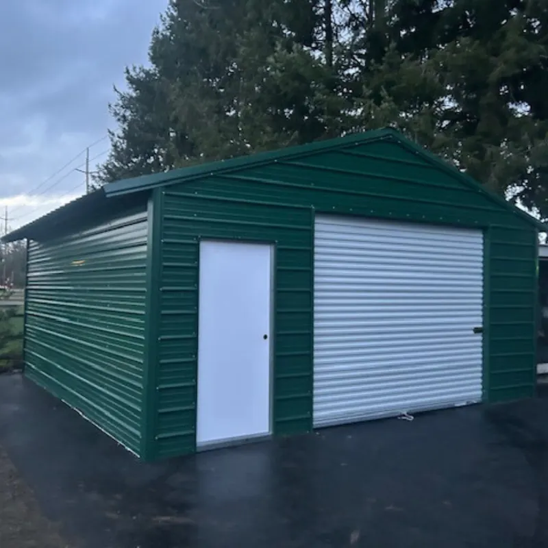 Enclosed Garages by Skyliner Buildings